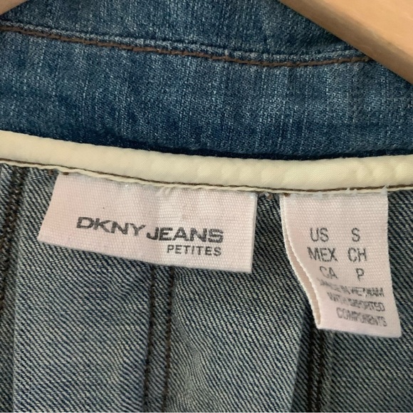 DKNY Jeans Denim Blue Women's Jacket - Picture 3 of 6